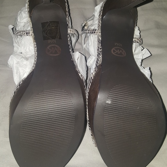 MICHAEL Michael Kors Felicia Python-Embossed Leath - Picture 4 of 6